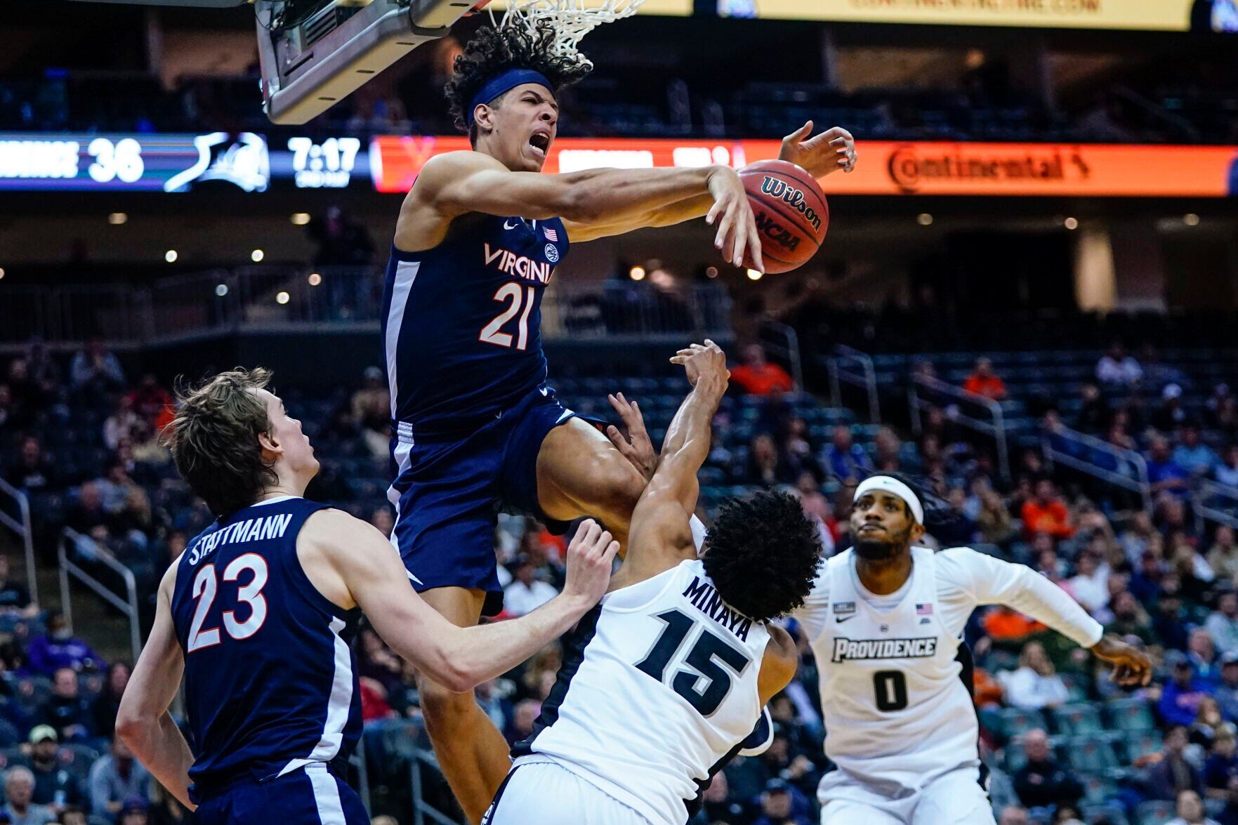 APTOPIX Providence Virginia Basketball